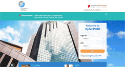 Desktop Screenshot of mytax.iras.gov.sg